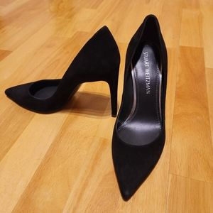 Stuart Weitzman Curvia Pump Black 7.5 NEW